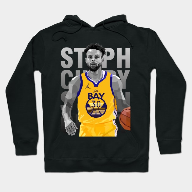 Stephen Curry WPAP Hoodie by awangwidyatama